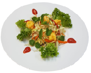 Gemischte grüner Salat