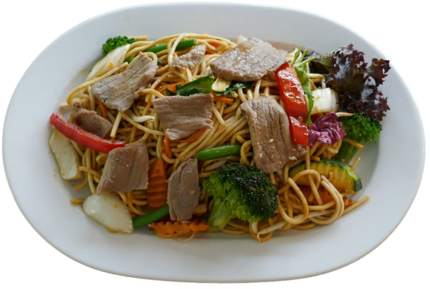 Rindfleisch Bratnudeln