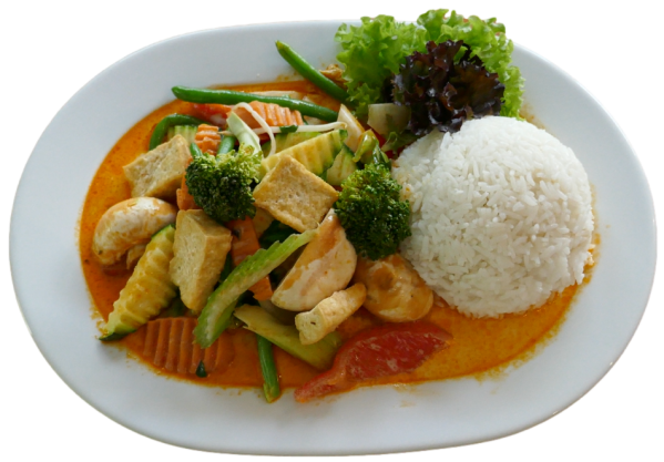 Wok Gemüse Curry (leicht scharf)