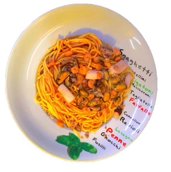 Spaghetti  Meeresfrüchte