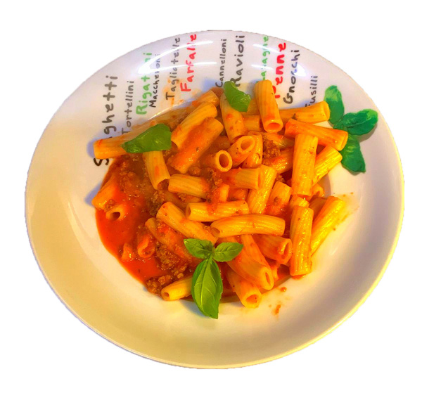 Rigatoni Bolognese